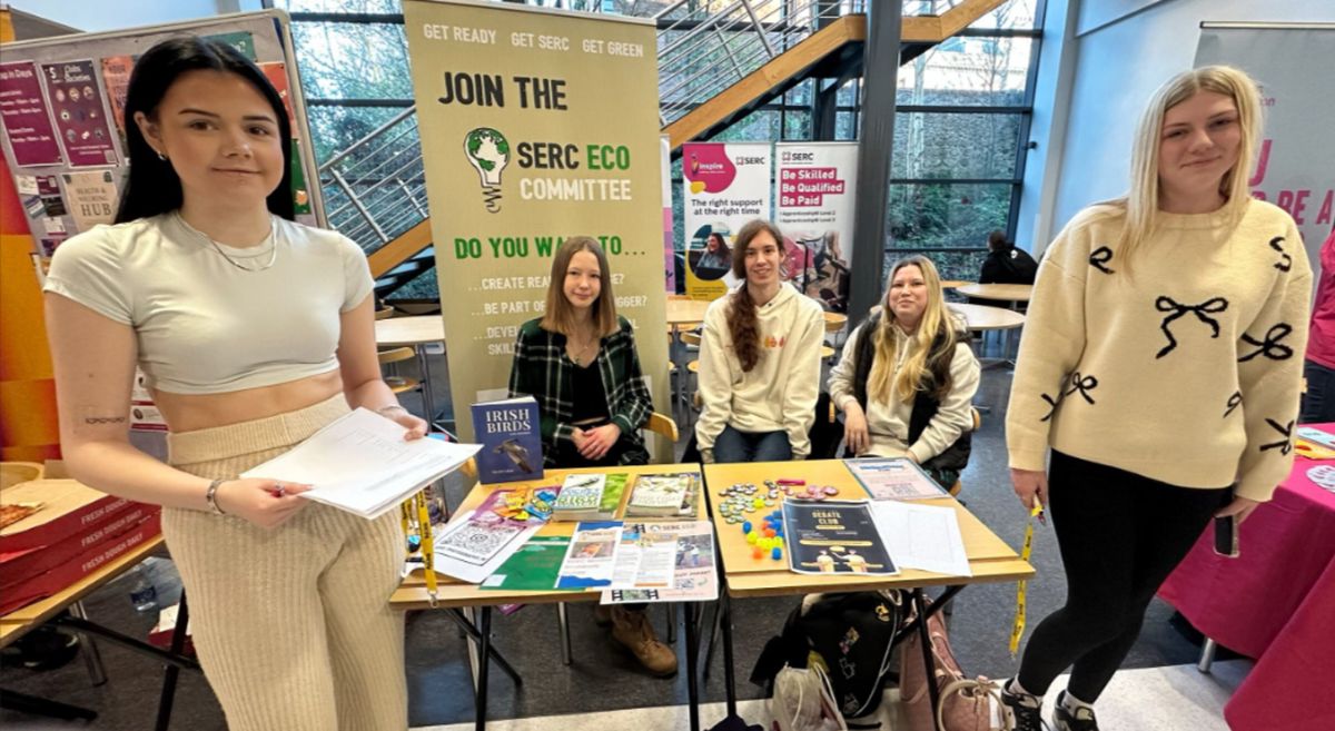 Picture of students at SERC Lisburn Refreshers